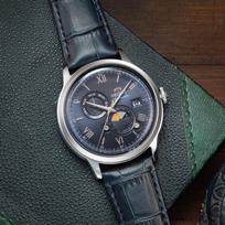 orient bambino - ORIENT CLASSIC SUN AND MOON RA-AK0806L Tamsiai Mėlynas (Dark Blue) - 4 nuotrauka