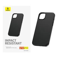 baseus kamera - Baseus "Fauxther Series Case iPhone 15 Pro Max" Black - 3 nuotrauka