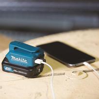 akumuliatoriaus adapteris - Akumuliatorių adapteris Makita SEAADP06, 10,8 V, USB - 2 nuotrauka