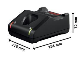 galingas - įkroviklis Bosch GAL 12V-40, 10,8 - 12 V - 3 nuotrauka