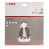 pjovimo diskas pjuklas medienai - Pjovimo diskas medienai Bosch OPTILINE WOOD; 165x2,6x30,0 mm; Z24; 15° - 2 nuotrauka