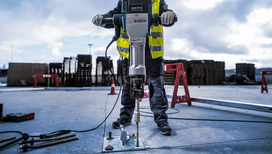 bosch laikiklis - Kaltas įžeminimo strypui Bosch; 300 mm - 3 nuotrauka