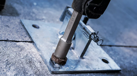 bosch laikiklis - Kaltas įžeminimo strypui Bosch; 300 mm - 4 nuotrauka