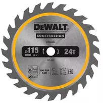 dewalt diskas - DEWALT Pjovimo diskas DT20420-QZ, 115 mm, Z24 - 3 nuotrauka