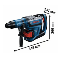 bosch hammer gbh - Akumuliatorinis perforatorius BOSCH Biturbo GBH 18V-45C SDS-Max Solo - 8 nuotrauka