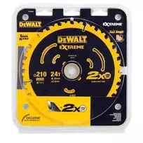 pjovimo diskas - Pjovimo diskas medienai Dewalt DT20432-QZ, 210 mm - 3 nuotrauka
