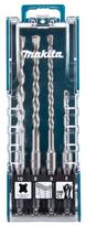 graztas betonui 6.5 mm - Grąžtų komplektas Makita D-74136, sds plus (te-c) - 2 nuotrauka