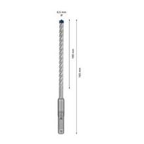 graztas betonui 100 100 - Grąžtas betonui Bosch 2608900078; 6,5x100x165 mm; SDS-plus - 6 nuotrauka