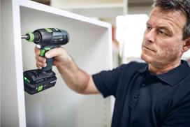 akumai -  Festool T 18+3-Basic-4,0; 18 V; (be akumuliatoriaus ir pakrovėjo) + 4,0 Ah akum. dovanų - 2 nuotrauka