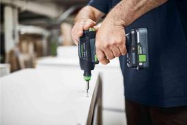 akumai -  Festool T 18+3-Basic-4,0; 18 V; (be akumuliatoriaus ir pakrovėjo) + 4,0 Ah akum. dovanų - 3 nuotrauka