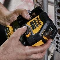 dewalt 18v akumuliatoriai - Kryžminis lazerinis nivelyras DeWalt DCLE34021D1-QW; 18 V; 1x2,0 Ah akum. - 4 nuotrauka