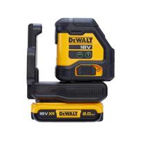 dewalt 18v akumuliatoriai - Kryžminis lazerinis nivelyras DeWalt DCLE34021D1-QW; 18 V; 1x2,0 Ah akum. - 7 nuotrauka