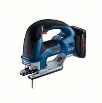 akumuliatorinis tiesinis pjuklas - Bosch GST 18V-155 BC 18 V 135 mm (06015B1002) + 2x ProCORE baterija 4,0 Ah + įkroviklis + L-Boxx - 6 nuotrauka