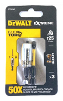 magnetinis antgaliu laikiklis - Sukimo antgalių komplektas DeWalt 2xT25/50mm - DT70538T - 2 nuotrauka