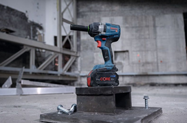 akumuliatorinis suktuvas - Bosch GDS 18V-750 C, 18 V, 2x5,0 Ah - 6 nuotrauka