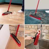 grindu valymo rinkinys - Vileda Pet Pro ALWAYS CLEAN grindų valymo rinkinys, 3 dalių, raudonas (Red) - 4 nuotrauka
