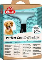 sunu sukos - Gyvūnų šukos 8in1 Perfect Coat DeShedder, L - 3 nuotrauka