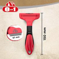 sunu sukos - Gyvūnų šukos 8in1 Perfect Coat DeShedder, M - 3 nuotrauka