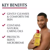 eucerin dusui - EUCERIN dušo aliejus jautriai odai PH5 SKIN-PROTECTION, 400 ml - 2 nuotrauka