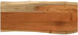 Stalviršis, 100x40x3,8cm, akacijos masyvas, su gyvu kraštu