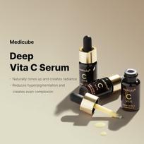 medicube serum - Medicube Deep Vita C Ampoule 2.0 veido serumas su vitaminu C, 30 g - 1 nuotrauka
