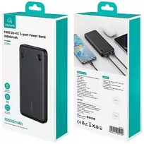 10000 power bank - USAMS PB83, 10000mAh, 2xUSB-A, 1xUSB-C, baltas (white) - 2 nuotrauka