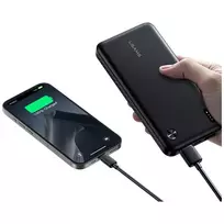 10000 power bank - USAMS PB83, 10000mAh, 2xUSB-A, 1xUSB-C, baltas (white) - 3 nuotrauka