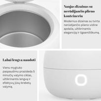 juoda vonele - ATL AG643 Ultragarsinė vonelė 600ml, 50W Juoda (Black) - 3 nuotrauka