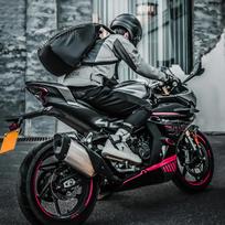 l salmas - Rockbros H36 Backpack with Helmet Holder 14.5L Black - 2 nuotrauka