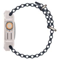 apple watch 4 ultra - Spigen Rugged Armor dėklas Apple Watch Ultra 1 / 2 (49mm) - Bežinis - 6 nuotrauka