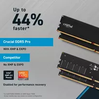 ddr5 32gb 2x16 6000mhz - Crucial Pro DDR5 32GB (2x16GB) 6000MHz CL48 UDIMM - 6 nuotrauka