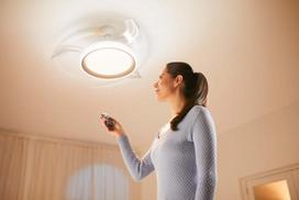 sviestuvai - Philips - LED lubinis šviestuvas-ventiliatorius BLISS / 45W / 3000-5500K / su pultu / Ø51 cm - 4 nuotrauka