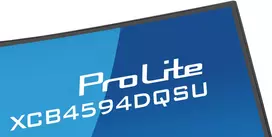 curved monitorius - iiyama ProLite XCB4594DQSU-B1 44.5", VA, DQHD, 75Hz, lenktas - 3 nuotrauka