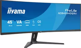 curved monitorius - iiyama ProLite XCB4594DQSU-B1 44.5", VA, DQHD, 75Hz, lenktas - 9 nuotrauka