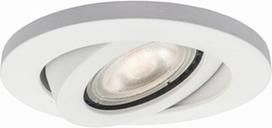 Light Prestige Lagos Ceiling Lamp 50W GU10 Movable Round White