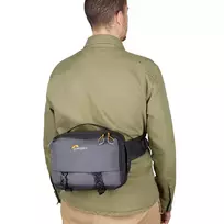 fotoaparato krepsys - Lowepro camera bag Trekker Lite SLX 120, grey | LP37468-PWW - 3 nuotrauka