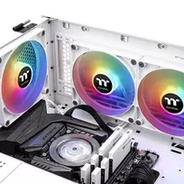 120mm argb pack - Thermaltake CT120 ARGB Sync 120 mm Baltas (White) Ventiliatorius 2 vnt. - 3 nuotrauka