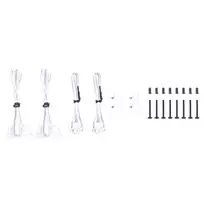 120mm argb pack - Thermaltake CT120 ARGB Sync 120 mm Baltas (White) Ventiliatorius 2 vnt. - 6 nuotrauka