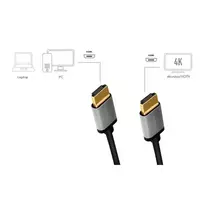 hdmi 4k 60hz - LOGILINK CHA0101 HDMI cable 4K/60Hz 2m - 4 nuotrauka