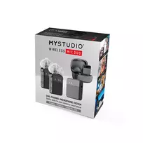 belaidziai mikrofonai - Easypix MyStudio Wireless Mic Duo - 2 nuotrauka