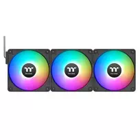 argb fan reverse 140 - Thermaltake CT140 EX Reverse ARGB Sync Ventiliatorius 3 vnt. Juodas (Black) - 4 nuotrauka