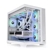 pc argb - Thermaltake View 380 TG ARGB Snow Baltas (White) - 6 nuotrauka