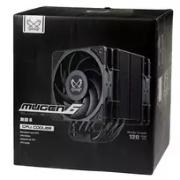 ausintuvas am4 - Scythe Mugen 6 Dual Fan Black Edition CPU Cooler - 6 nuotrauka