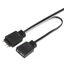 argb fan - Silverstone Air Slimmer 140 ARGB Black (Juodas) - 4 nuotrauka