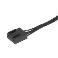 argb fan - Silverstone Air Slimmer 140 ARGB Black (Juodas) - 5 nuotrauka