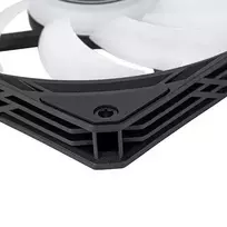 argb fan - Silverstone Air Slimmer 140 ARGB Black (Juodas) - 7 nuotrauka