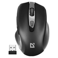 silent mouse - Defender Prime MB-053 RF Silent Juodas (Black) - 2 nuotrauka