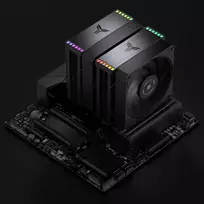 jonsbo - Jonsbo HX6280 CPU cooler, PWM, RGB 130mm Black - 5 nuotrauka