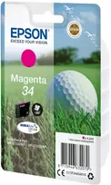 rasalai spausdintuvo - Epson C13T34634010 rašalo kasetė Magenta (Purpurinė) - 2 nuotrauka
