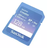 sdxc 128gb uhs ii - SanDisk Creator 128GB SDXC UHS-II Class 10 - 4 nuotrauka